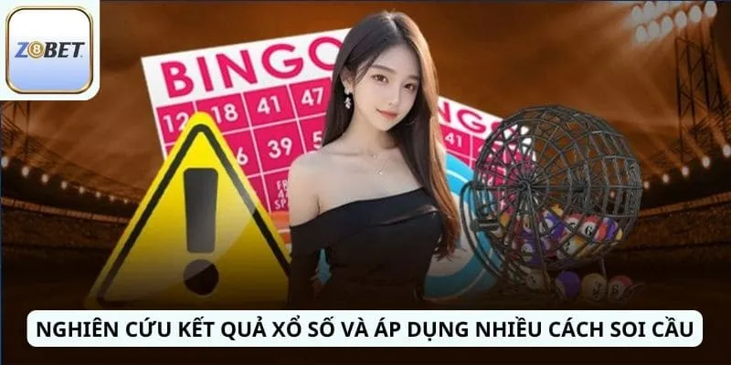 Nghiên cứu kết quả xổ số và áp dụng nhiều cách soi cầu